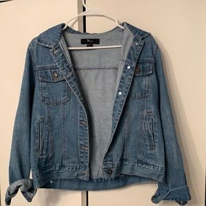 Small Forever 21 blue Jean jacket